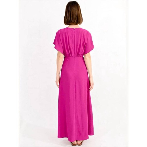 MOLLY BRACKEN Chic Fuschia Pink Maxi Dress - Picture 3 of 10